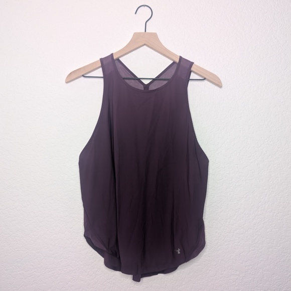 Under Armour Athletic Tank Top with Mesh Panels / S - Picture 1 of 7